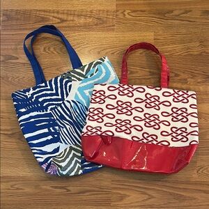 Geometric Colorful Tote Bags